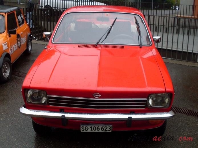 Opel Kadett C 1973-1979 (1973-1977 C1 Coupé 2d), front view
