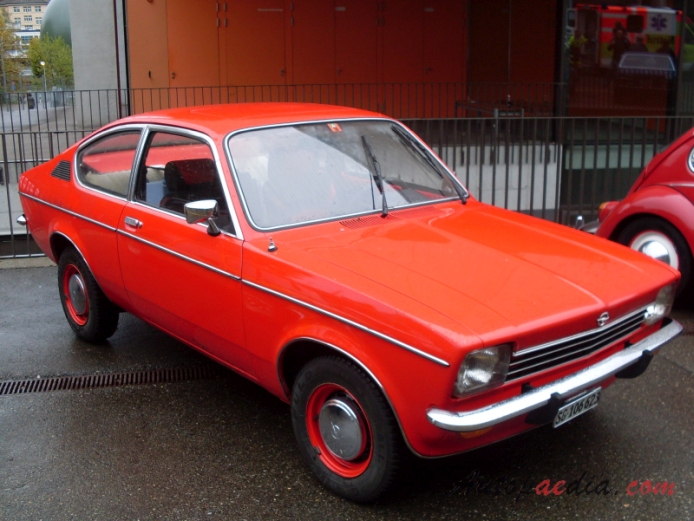 Opel Kadett C 1973-1979 (1973-1977 C1 Coupé 2d), prawy przód