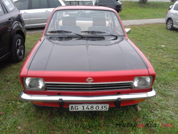 Opel Kadett C 1973-1979 (1973-1977 Kadett 1200 C1 Coupé 2d), front view
