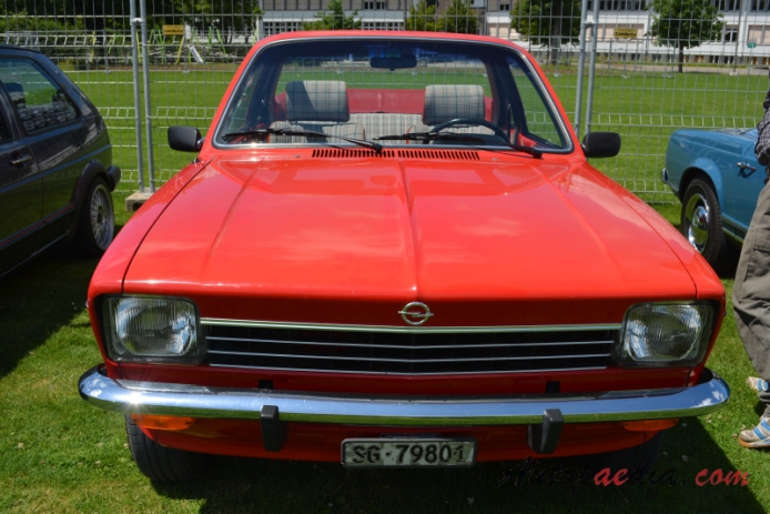 Opel Kadett C 1973-1979 (1976-1977 C1 Aero cabriolet 2d), przód