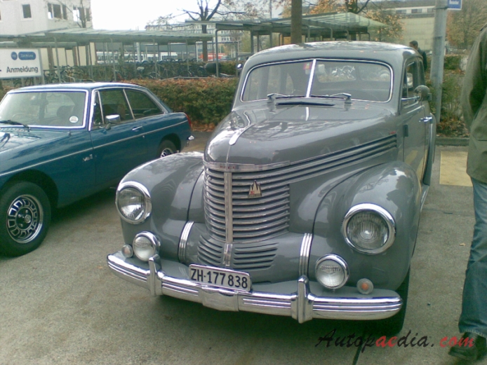 Opel Kapitän 2nd generation 1948-1950, left front view