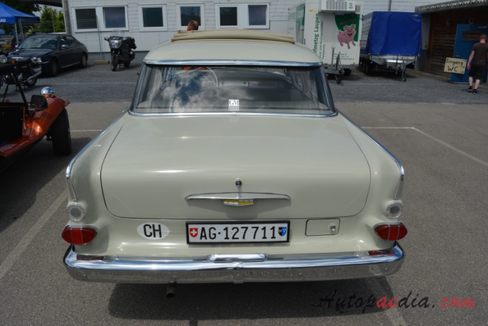 Opel Kapitän 6. generacja P2 1959-1963 (faltdach sedan 4d), tył