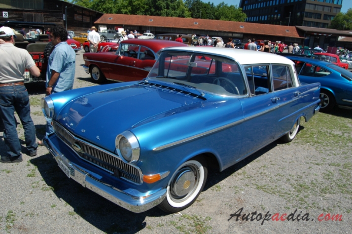 Opel Kapitän 6. generacja P2 1959-1963 (sedan 4d), lewy przód