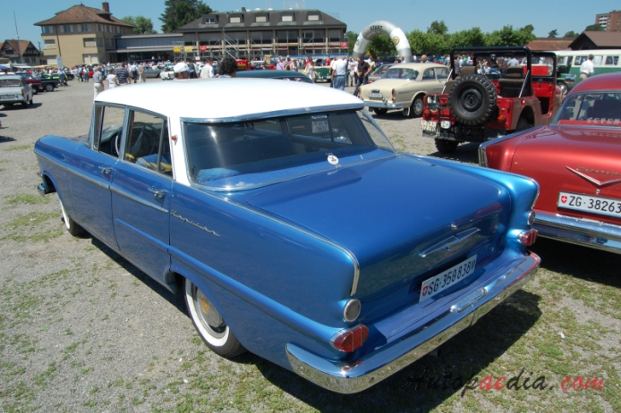 Opel Kapitän 6. generacja P2 1959-1963 (sedan 4d), lewy tył