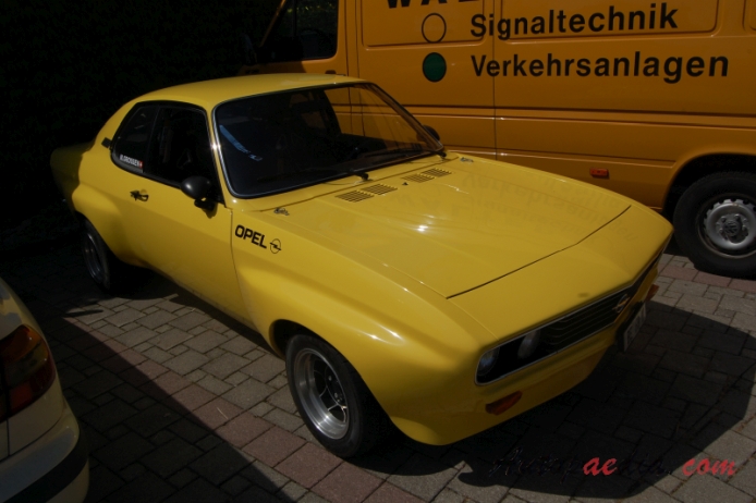 Opel Manta A 1970-1975, prawy przód