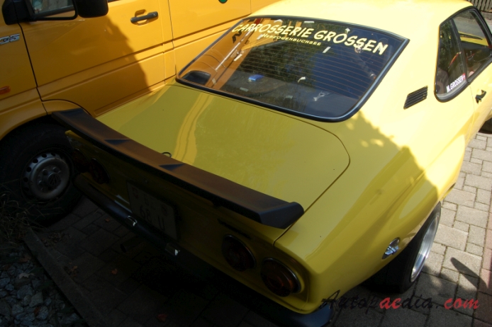 Opel Manta A 1970-1975, rear view