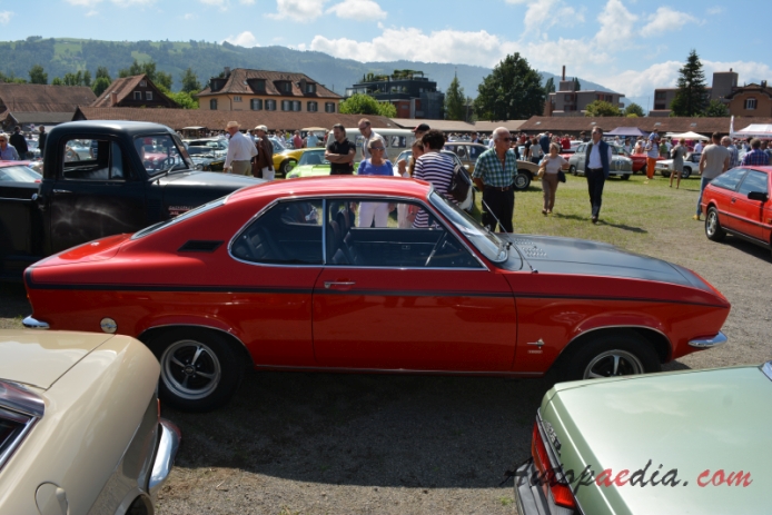 Opel Manta A 1970-1975 (1971 1900 SR Coupé 2d), right side view