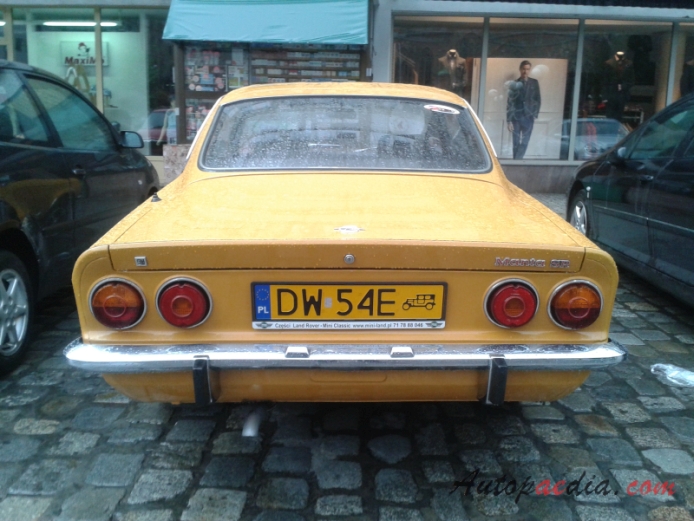 Opel Manta A 1970-1975 (1971 SR), rear view