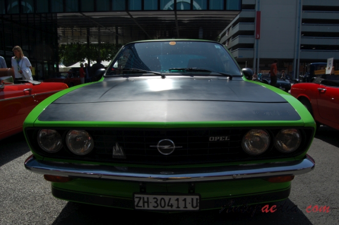Opel Manta A 1970-1975 (1974-1975 GT/E), przód