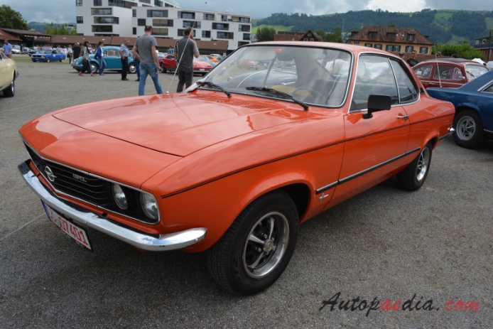 Opel Manta A 1970-1975 (Manta S), lewy przód