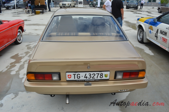 Opel Manta B 1975-1988 (1982-1984 B2 GT/E Coupé 2d), tył