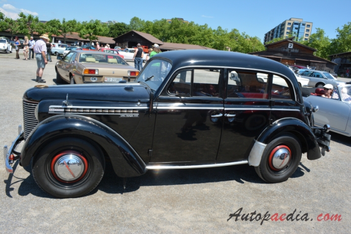 Opel Olympia 1st generation 1935-1940 (1939 Saloon 4d), left side view