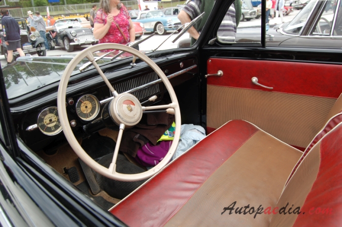 Opel Olympia 3rd generation 1950-1953 (1950-1951 Convertible 2d), interior
