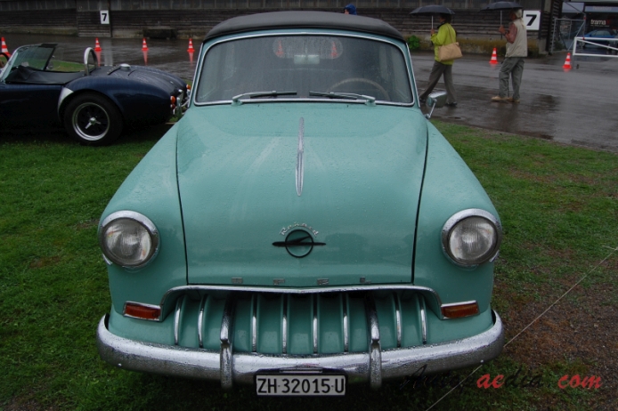 Opel Rekord 1st generation Olympia Rekord 1953-1957 (1953-1954 Cabriolet 2d), front view