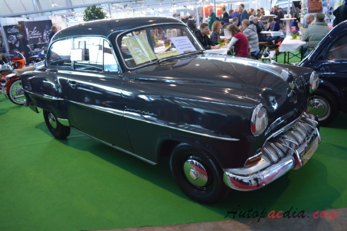 Opel Rekord 1. generacja Olympia Rekord 1953-1957 (1954 sedan 2d), prawy przód