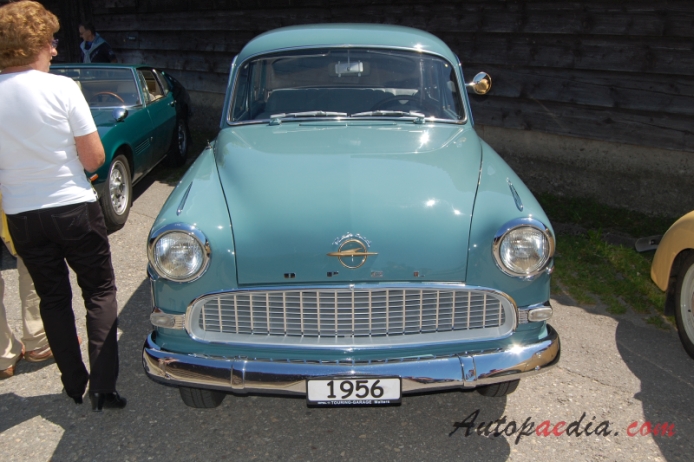 Opel Rekord 1st generation Olympia Rekord 1953-1957 (1956 sedan 2d), front view