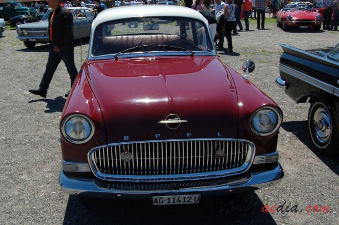 Opel Rekord 1. generacja Olympia Rekord 1953-1957 (1957 sedan 2d), przód