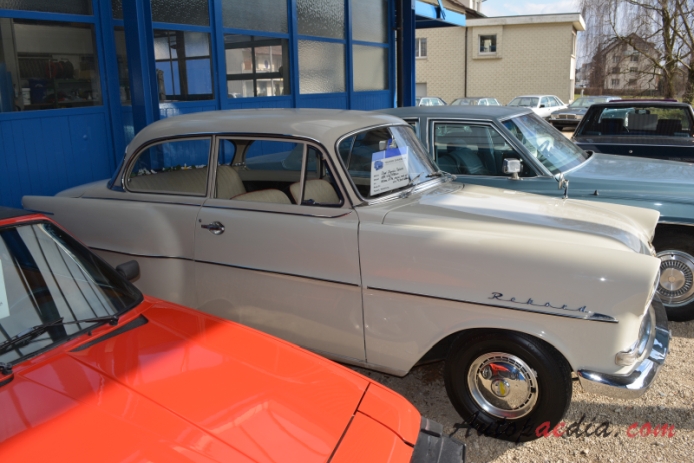 Opel Rekord 1st generation Olympia Rekord 1953-1957 (1957 sedan 2d), right side view