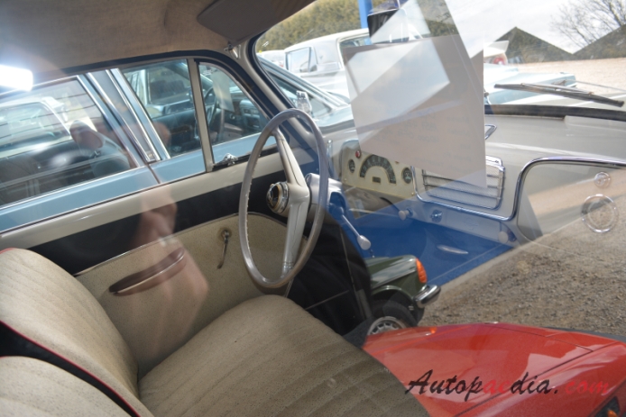 Opel Rekord 1st generation Olympia Rekord 1953-1957 (1957 sedan 2d), interior