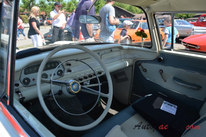 Opel Rekord 2nd generation PI 1957-1960 (1958-1960 Olympia Ascona Rekord sedan 2d), interior