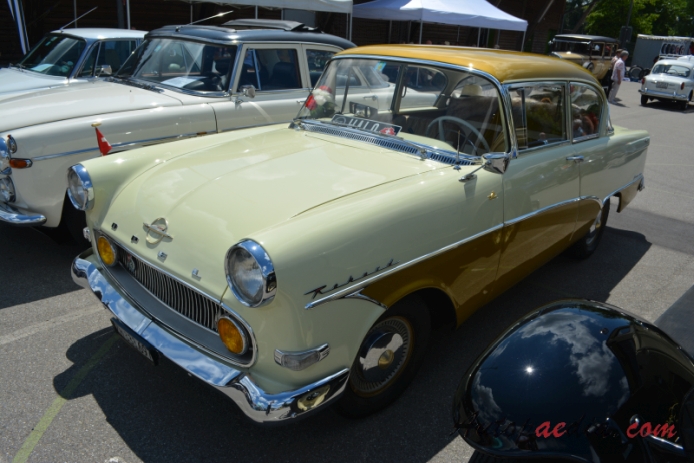 Opel Rekord 2. generacja PI 1957-1960 (1958 Olympia Ascona Rekord 1500 sedan 2d), lewy przód