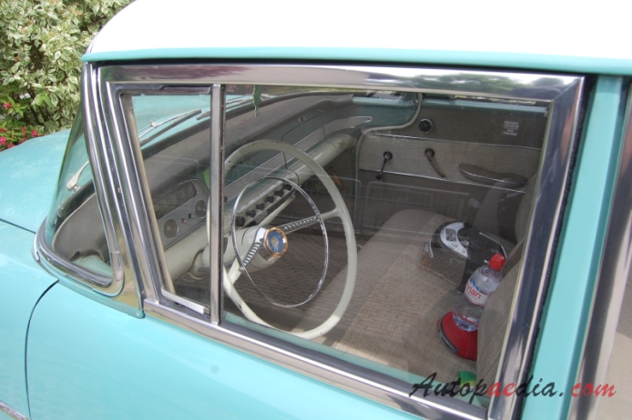 Opel Rekord 2nd generation PI 1957-1960 (1959-1960 1700 sedan 4d), interior