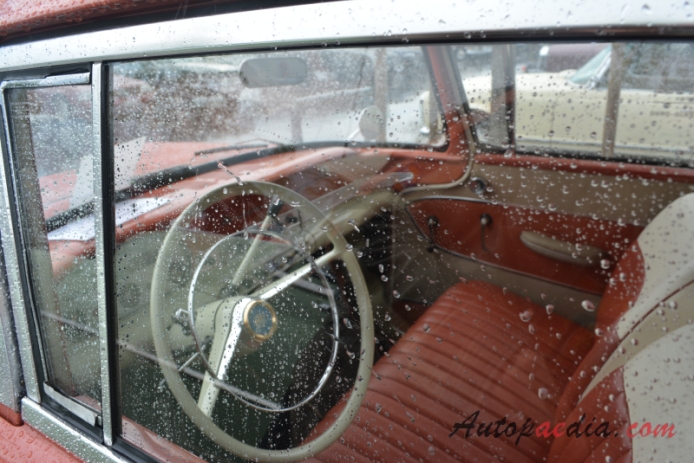 Opel Rekord 2. generacja PI 1957-1960 (1960 1700ccm Olympia Caravan 3d), wnętrze