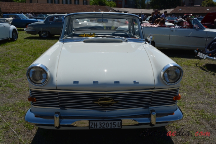 Opel Rekord 3. generacja P II 1960-1963 (Coupé 2d), przód