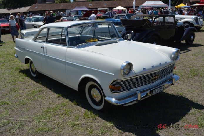 Opel Rekord 3. generacja P II 1960-1963 (Coupé 2d), prawy przód