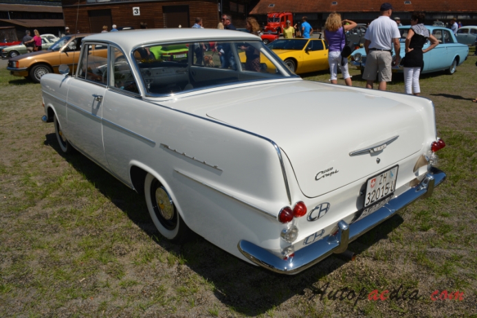 Opel Rekord 3. generacja P II 1960-1963 (Coupé 2d), lewy tył
