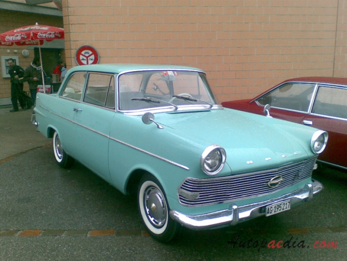 Opel Rekord 3. generacja P II 1960-1963 (Sedan 2d), prawy przód