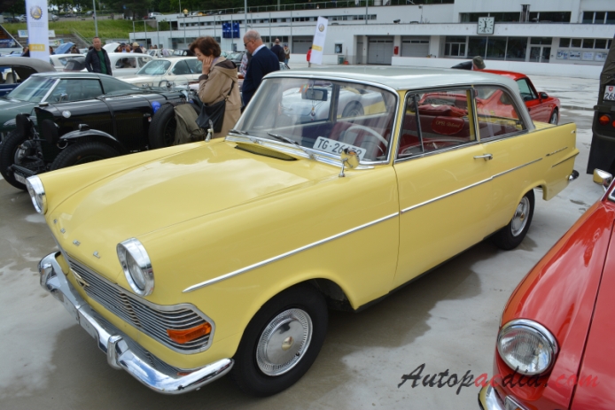 Opel Rekord 3. generacja P II 1960-1963 (Sedan 2d), lewy przód