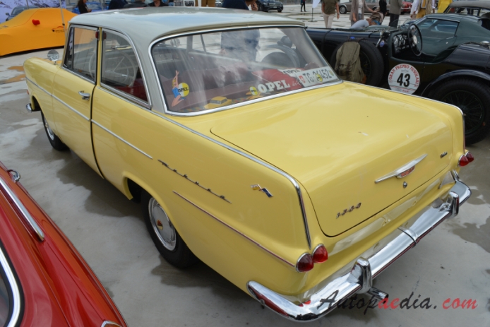 Opel Rekord 3rd generation P II 1960-1963 (Sedan 2d),  left rear view