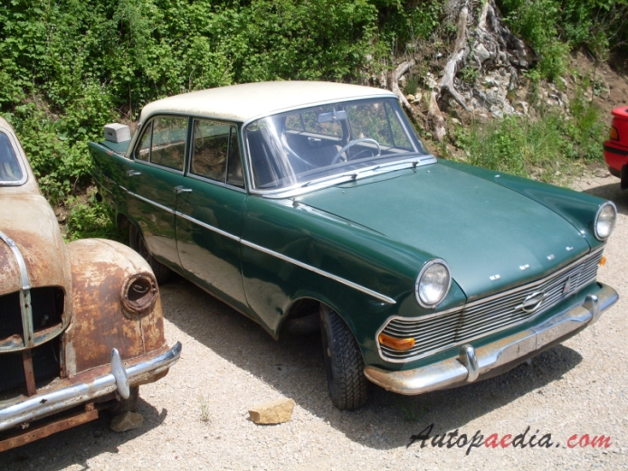 Opel Rekord 3. generacja P II 1960-1963 (Sedan 4d), prawy przód
