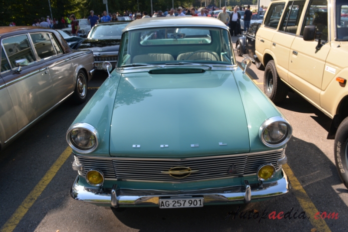 Opel Rekord 3. generacja P II 1960-1963 (custom pickup 2d), przód