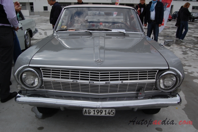 Opel Rekord 4th generation (Rekord A) 1963-1965 (1700 Coupé 2d), front view