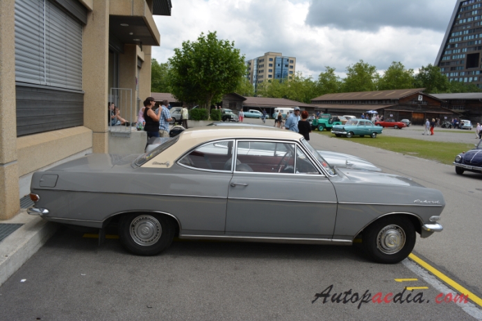 Opel Rekord 4th generation (Rekord A) 1963-1965 (1700 Coupé 2d), right side view