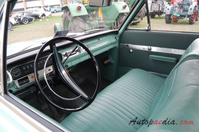 Opel Rekord 4th generation (Rekord A) 1963-1965 (1700 sedan 2d), interior