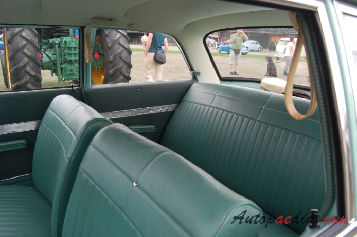 Opel Rekord 4th generation (Rekord A) 1963-1965 (1700 sedan 2d), interior