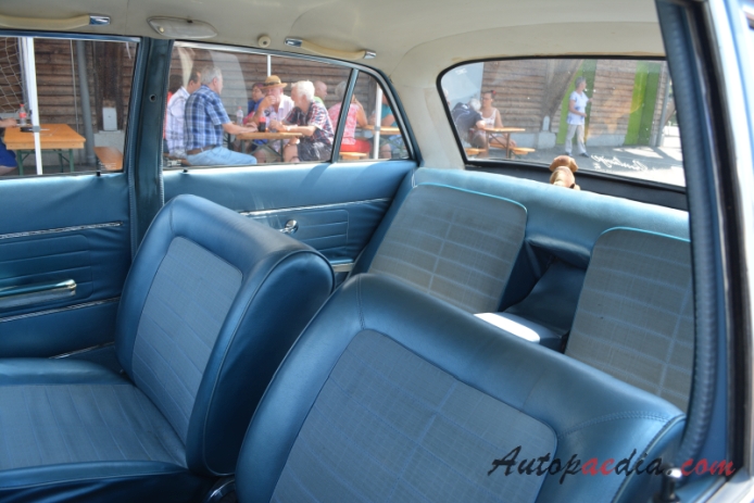 Opel Rekord 4th generation (Rekord A) 1963-1965 (1964-1965 Rekord 6 sedan 4d), interior