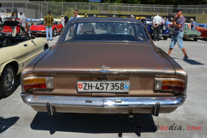 Opel Rekord 6. generacja (Rekord C) 1967-1971 (1967-1968 Rekord 6L Coupé 2d), tył