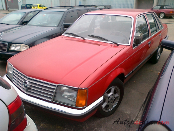 Opel Senator A 1978-1986 (1978-1982 A1 2.8 S sedan 4d), lewy przód