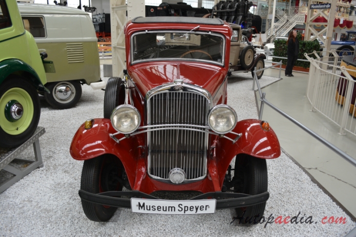 Opel 1.2 Liter 1931-1935 (1932 saloon 2d), przód