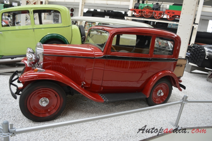 Opel 1.2 Liter 1931-1935 (1932 saloon 2d), lewy bok