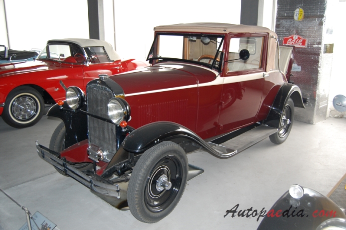 Opel 1.8 Liter 1930-1933 (1931 Sport convertible 2d), left front view