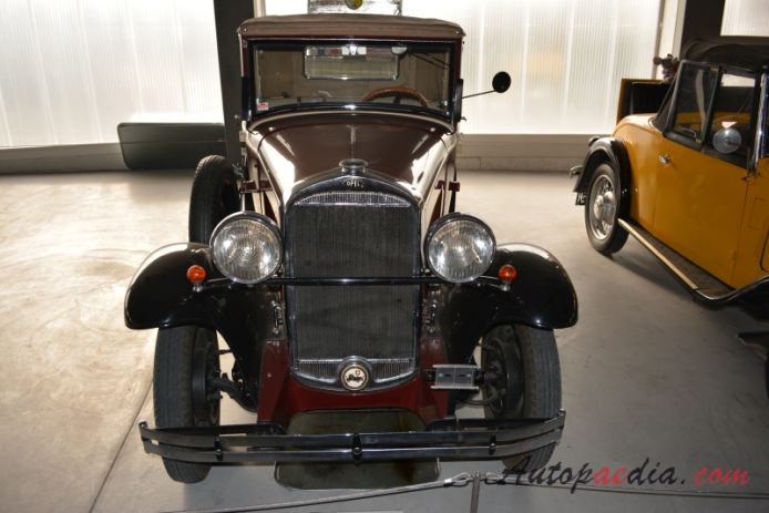 Opel 1.8 Liter 1930-1933 (1931 Sport convertible 2d), front view