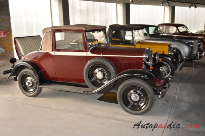 Opel 1.8 Liter 1930-1933 (1931 Sport convertible 2d), prawy bok