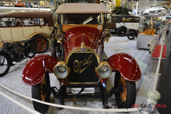 Opel 24/50 1910-1912 (1912 phaeton 4d(, przód