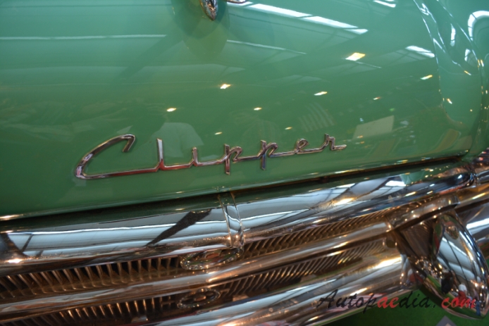 Packard Clipper 1941-1957 (1955 sedan 4d), front emblem  