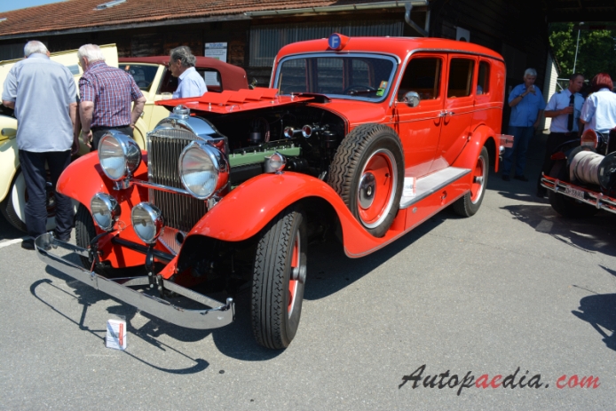 Packard Eight 1924-1951 (1928-1932 wóz strażacki), lewy przód